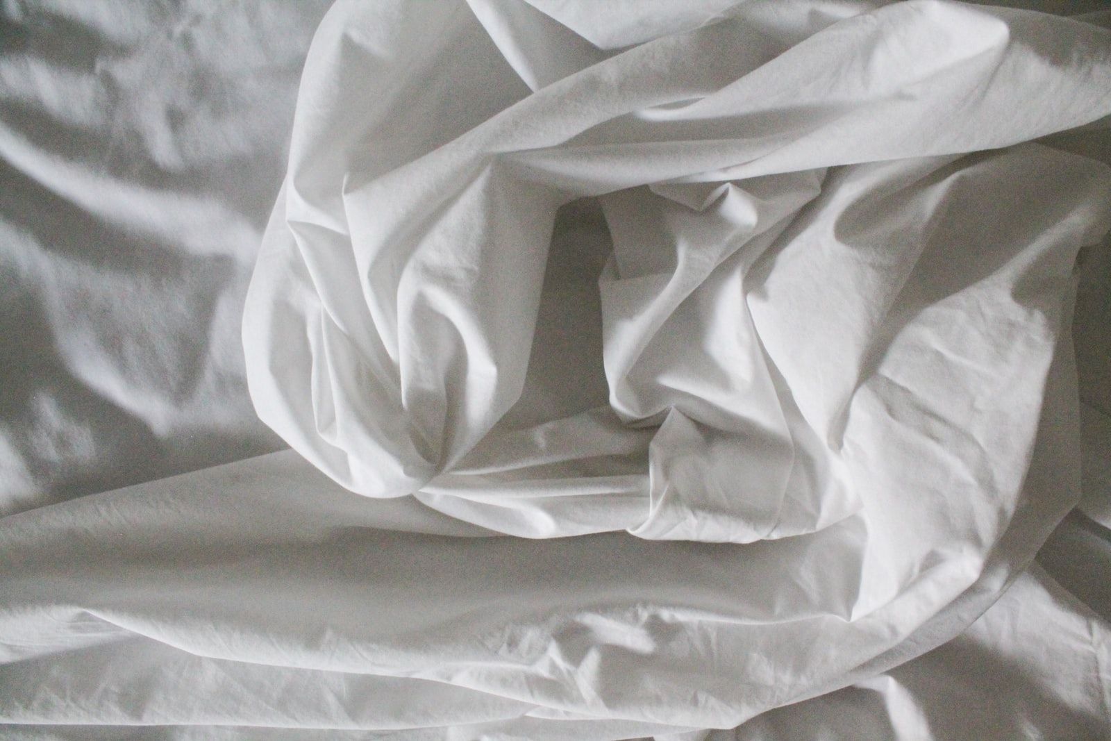 literie de coton blanche