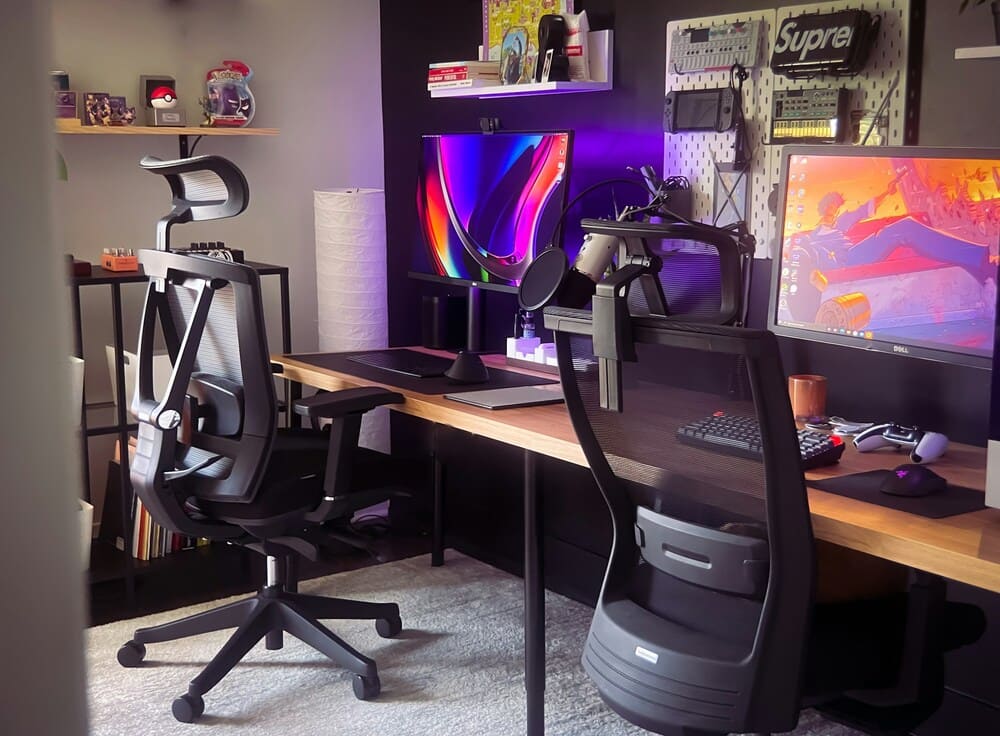 quarto gamer com setup completo